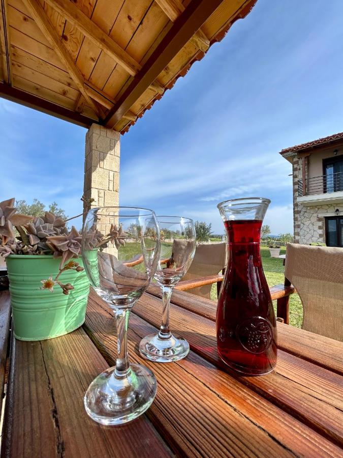 Вилла My Bright House Афитос Экстерьер фото